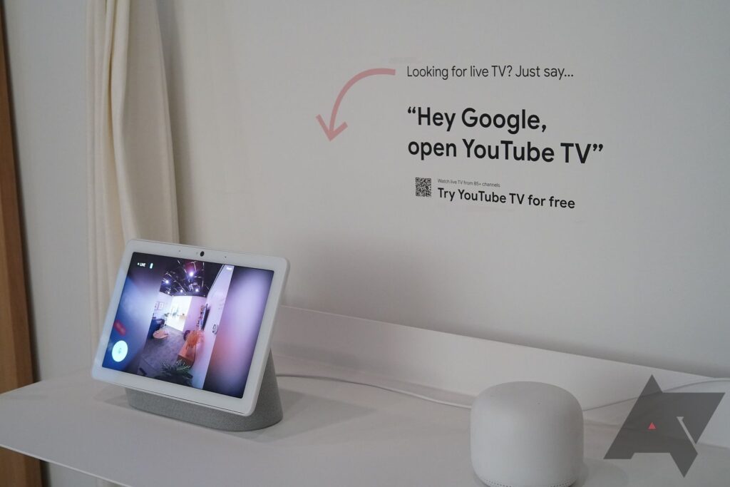 How to broadcast messages on a Google Nest smart speaker or display