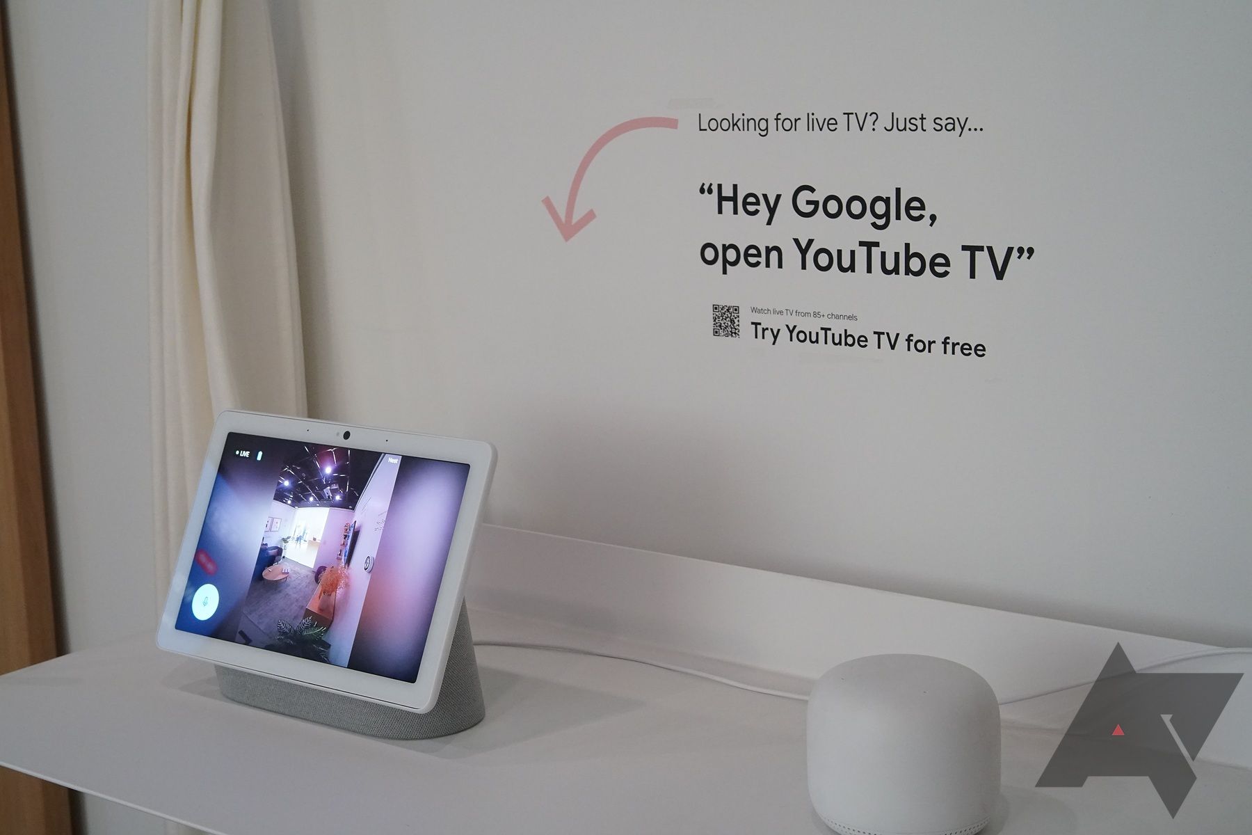 How to broadcast messages on a Google Nest smart speaker or display