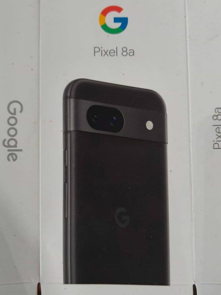 Google Pixel 8a retail box leaks, confirms Pixel 8-like design