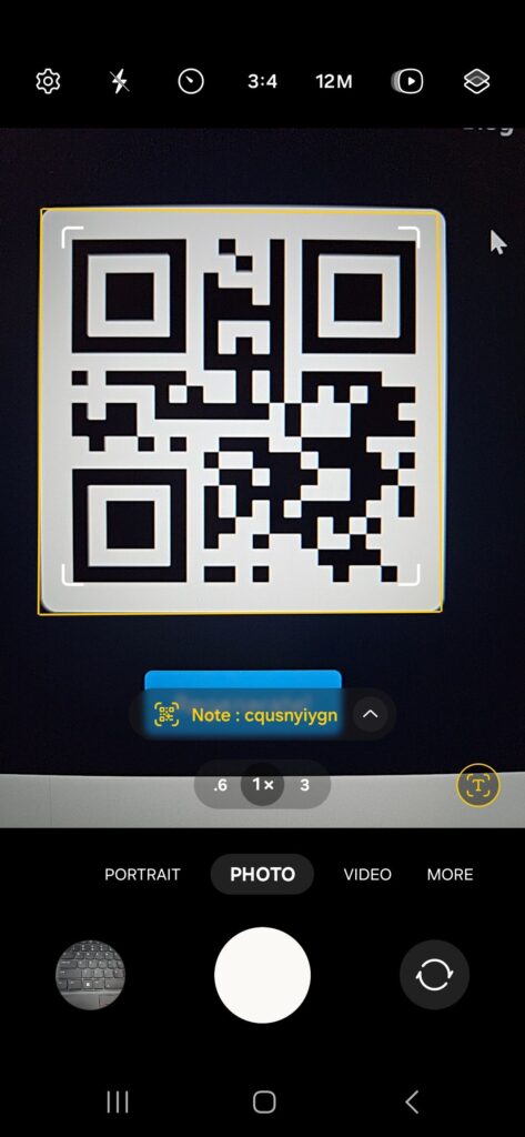 How to scan a QR code with your Samsung Galaxy phone