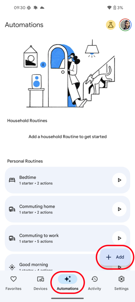 How to set up smart home automations