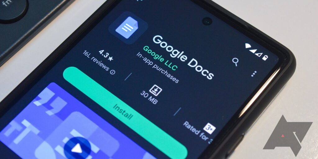 Google Docs is getting a useful visual update on Android tablets