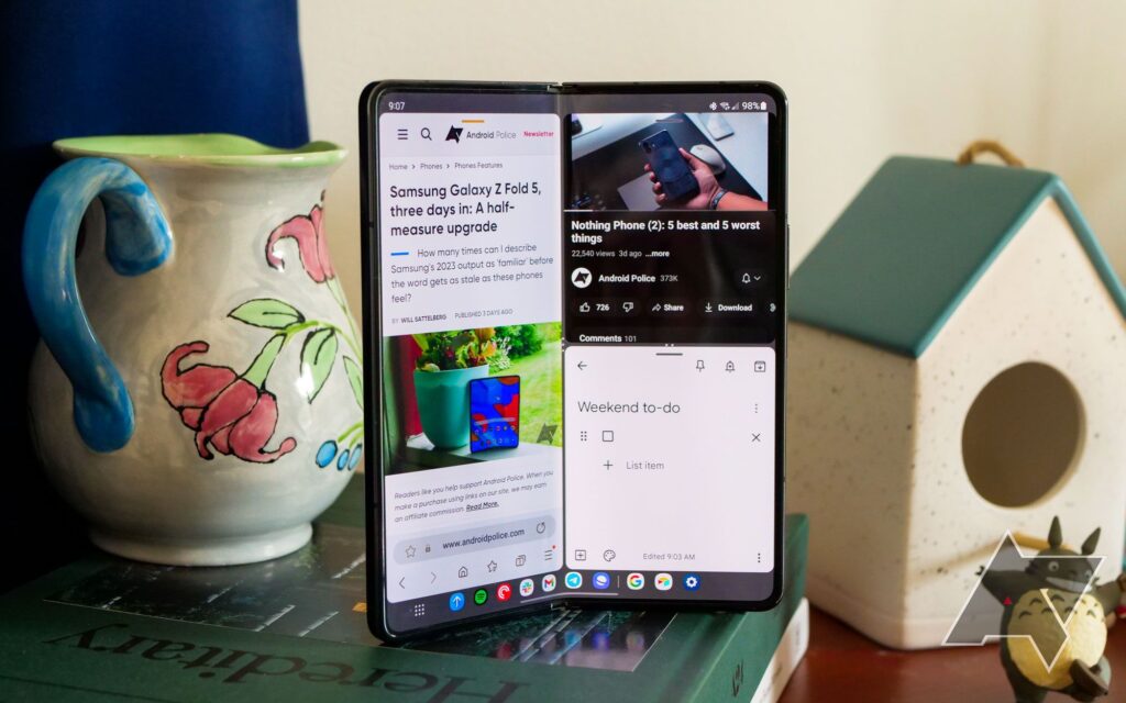 Samsung Galaxy Z Fold 5: How boring won