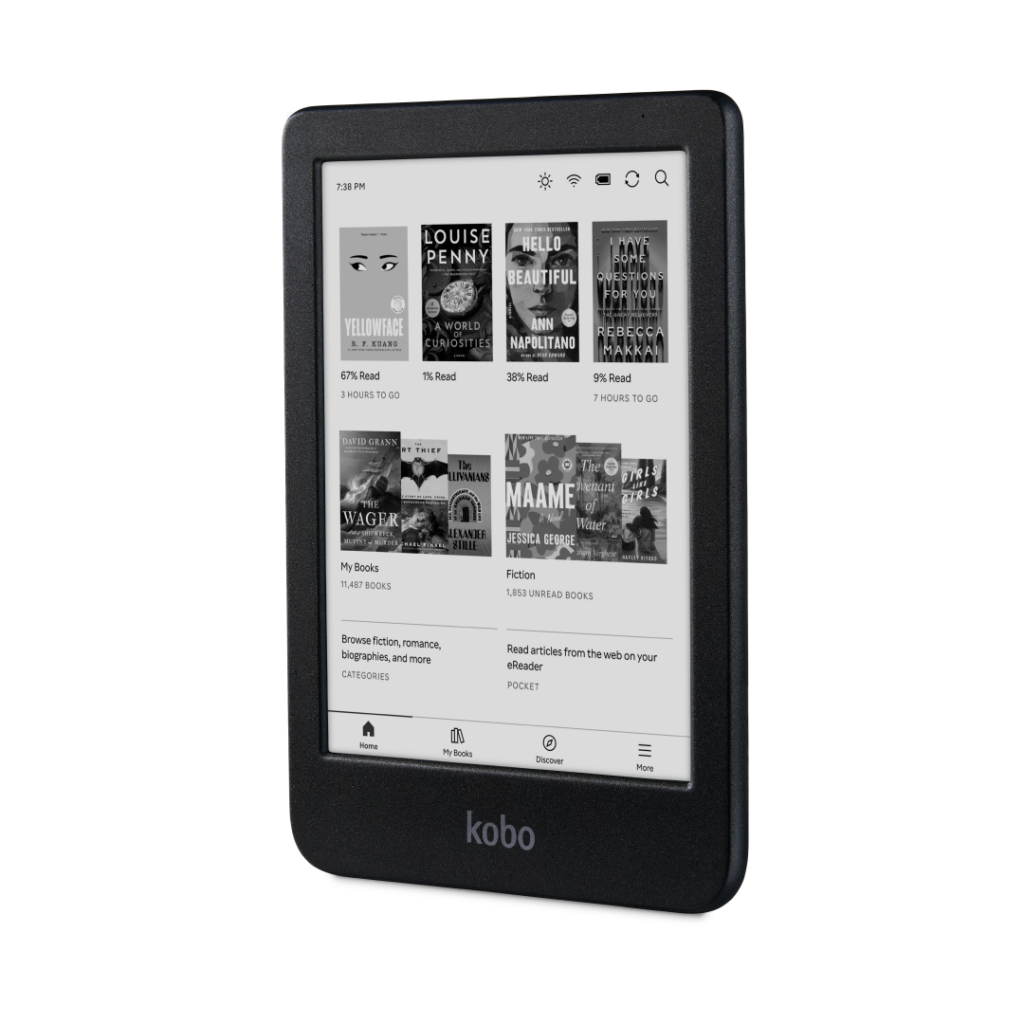 I’ve tried almost every e-reader out there, and still couldn’t resist this Kobo Clara BW sale