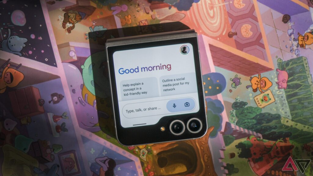 Gemini doesn’t play nice with the Samsung Galaxy Z Flip 6