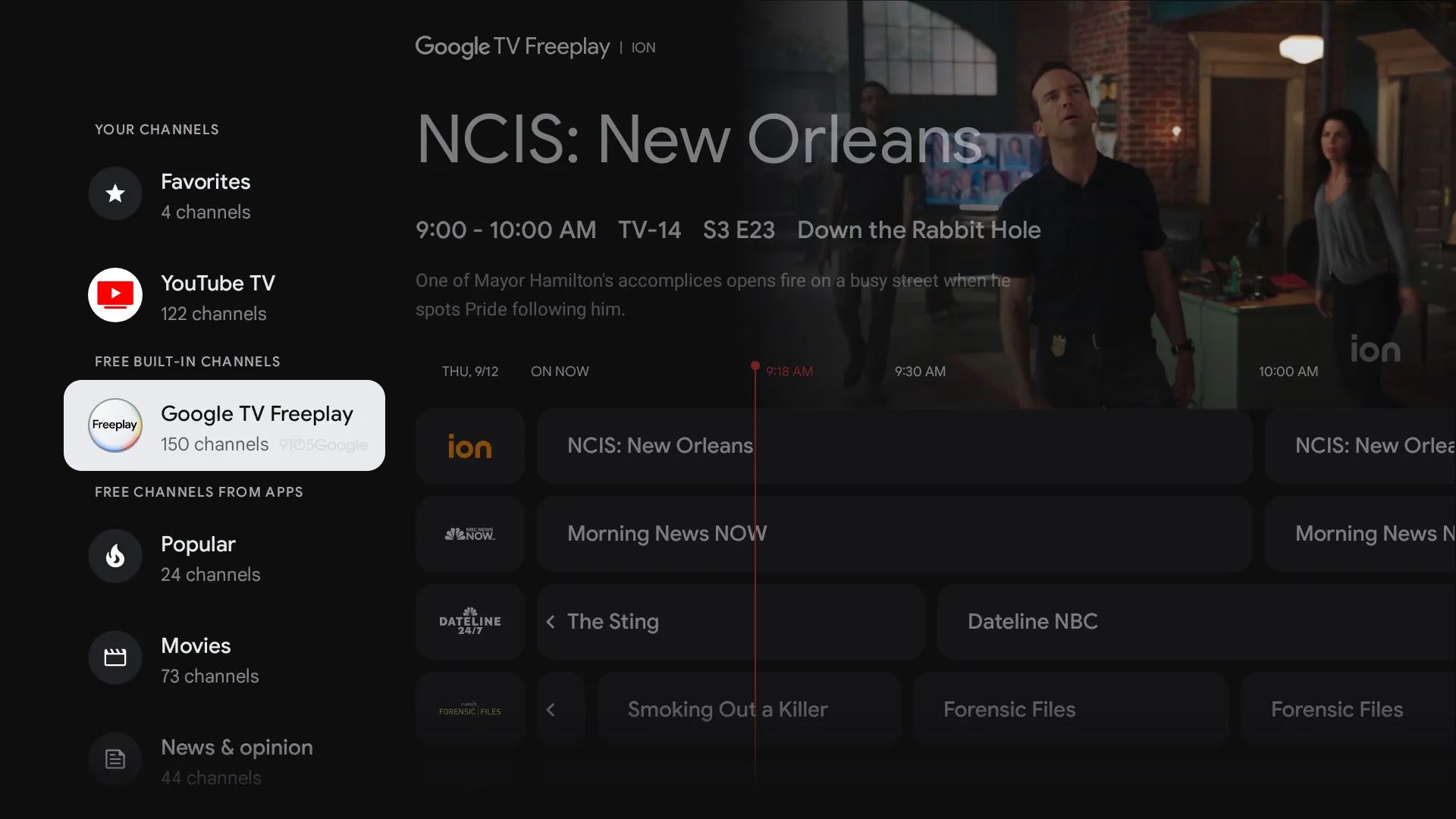 Google TV’s FAST channels finally have a proper name