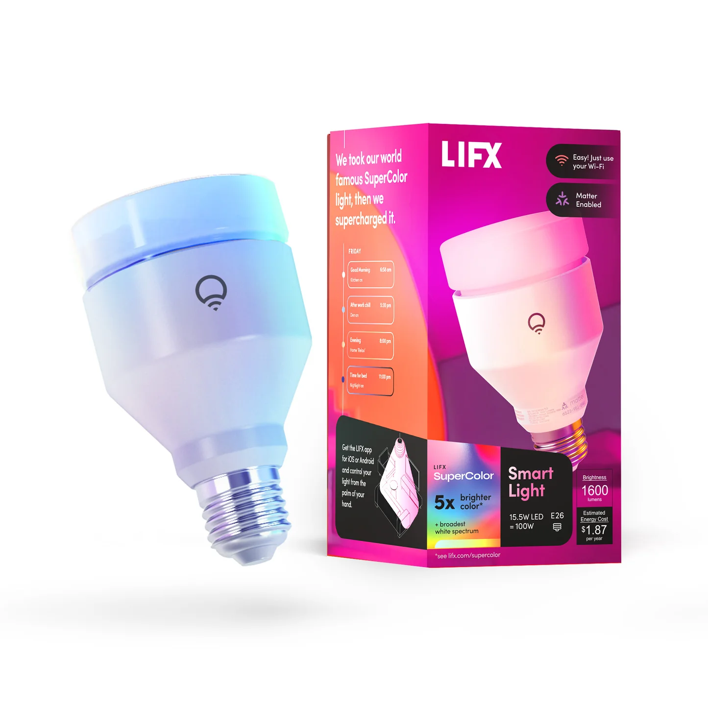 LIFX A21 SuperColor Smart Light review: Affordable Hue alternative