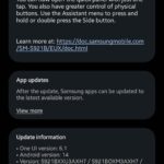 Samsung’s One UI 6.1.1 update is touching down in the US and Europe