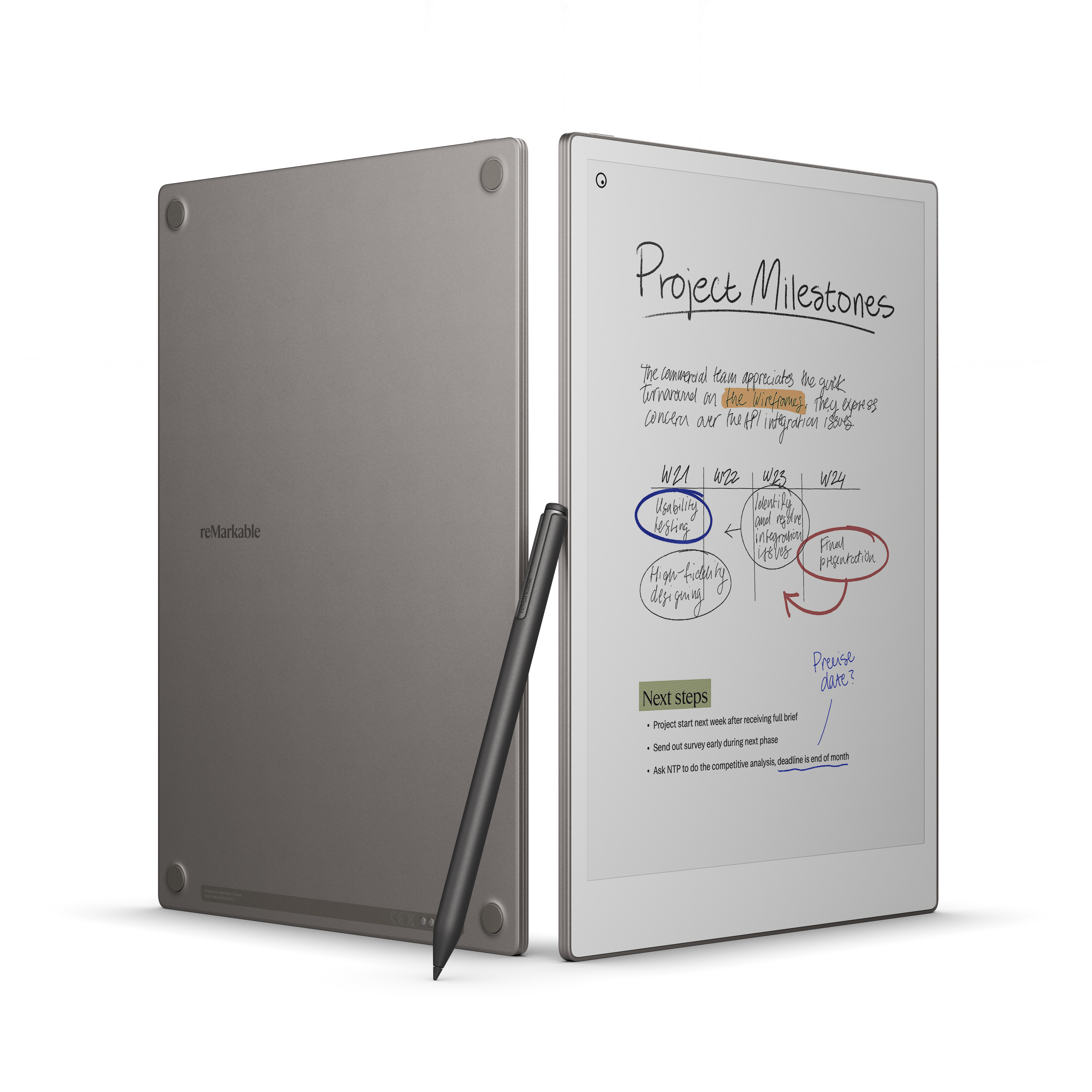 ReMarkable Paper Pro ups the E Ink tablet writing experience by adding a dash of color