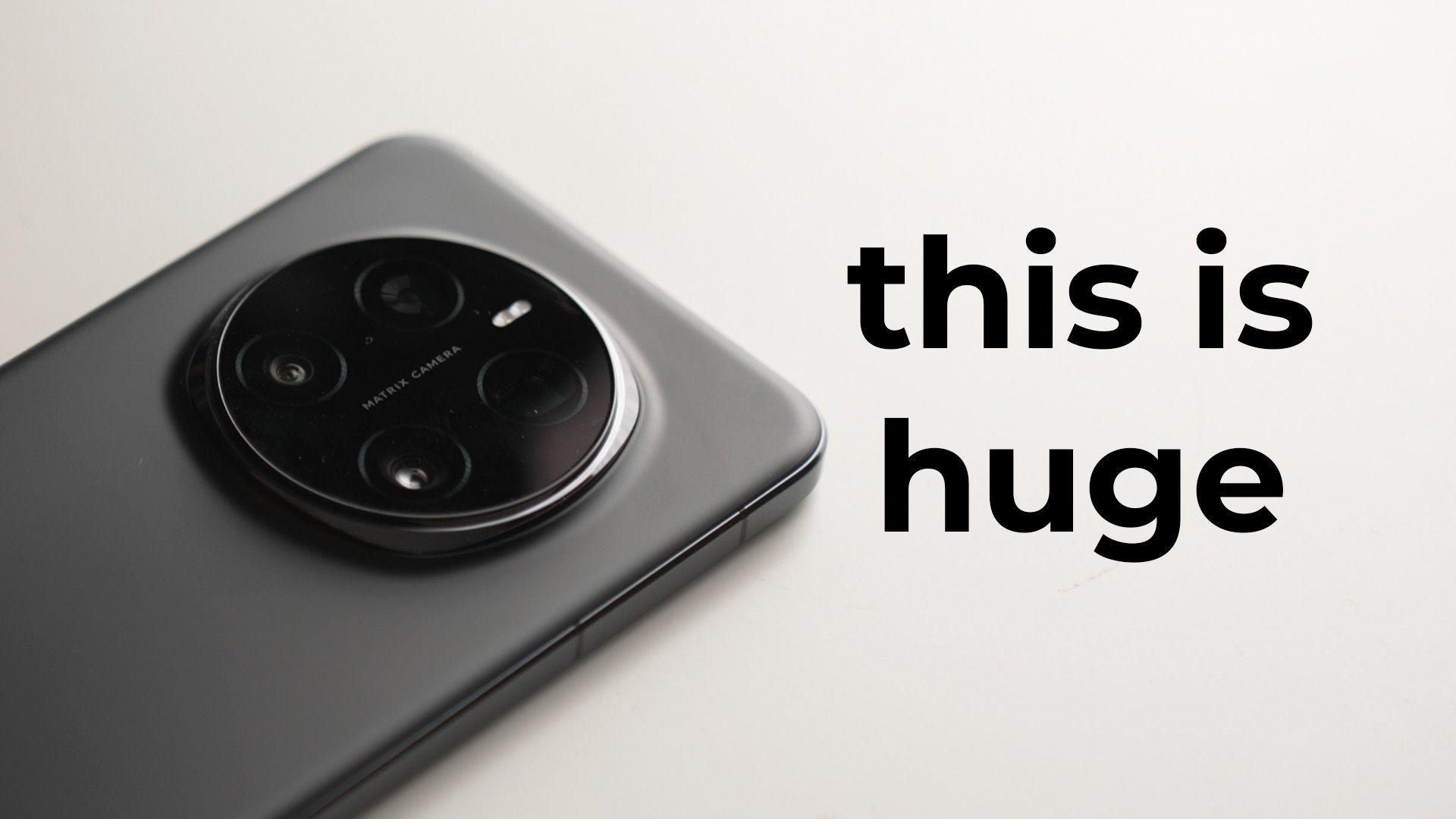 One thing's occurring with Chinese language smartphone cameras [Video]