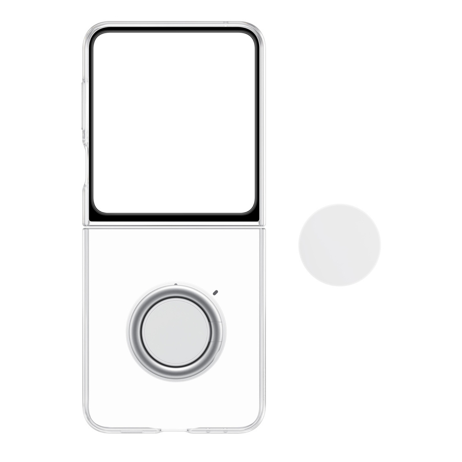 You possibly can seize Samsung’s official clear case for the Galaxy Z Flip 5 at an unbeatable value of $5