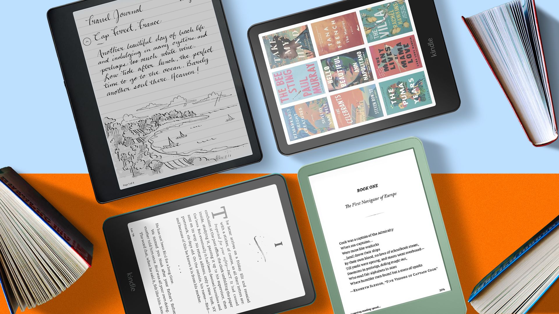 Two new Kindle Colorsoft fashions arrive to tempt us