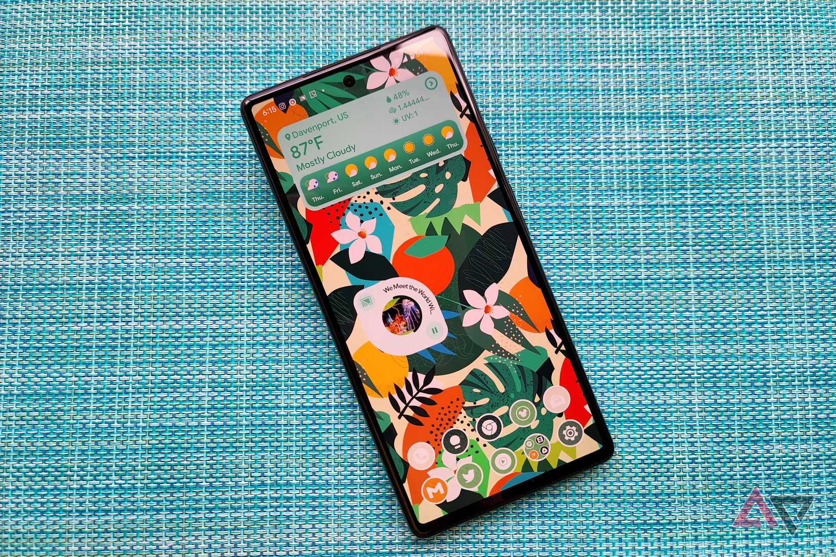 How I organized and decluttered my Android residence display